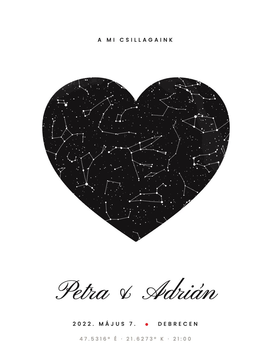 A mi csillagaink – szív